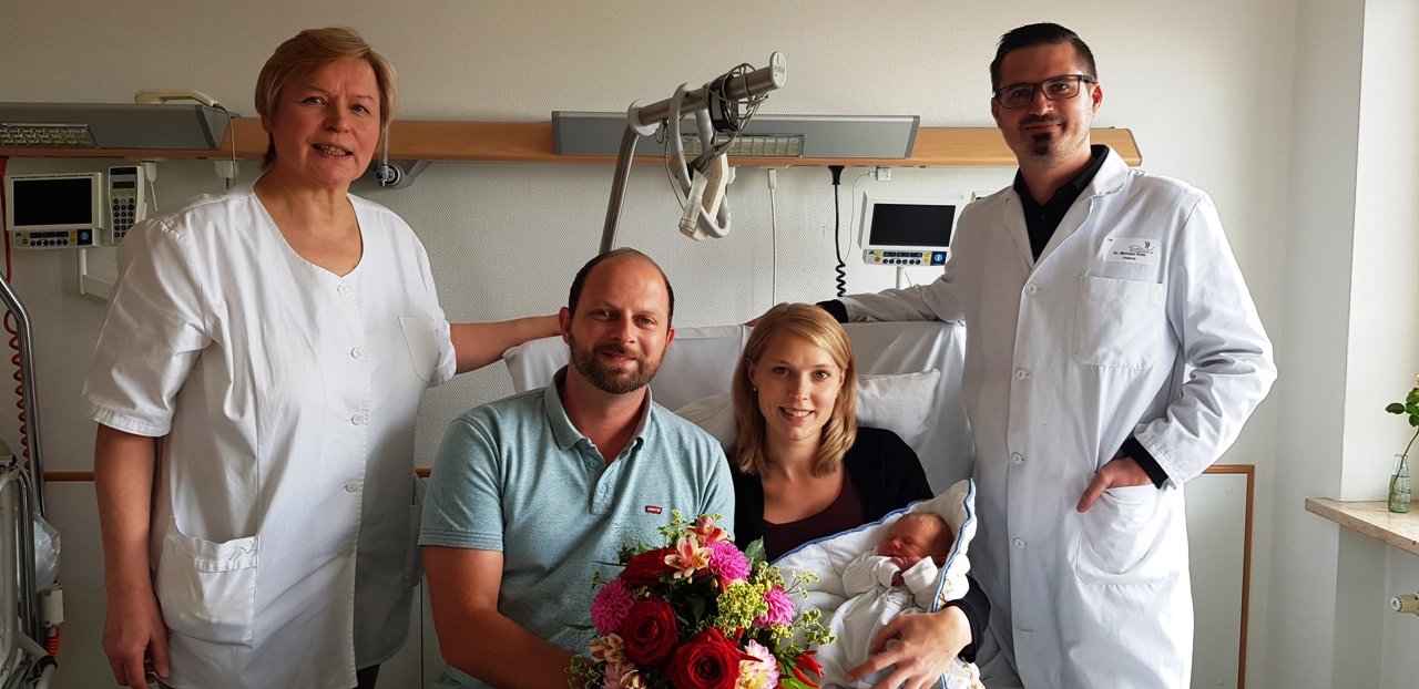 Geburtszahlen Krankenhaus Tirschenreuth 300. Baby