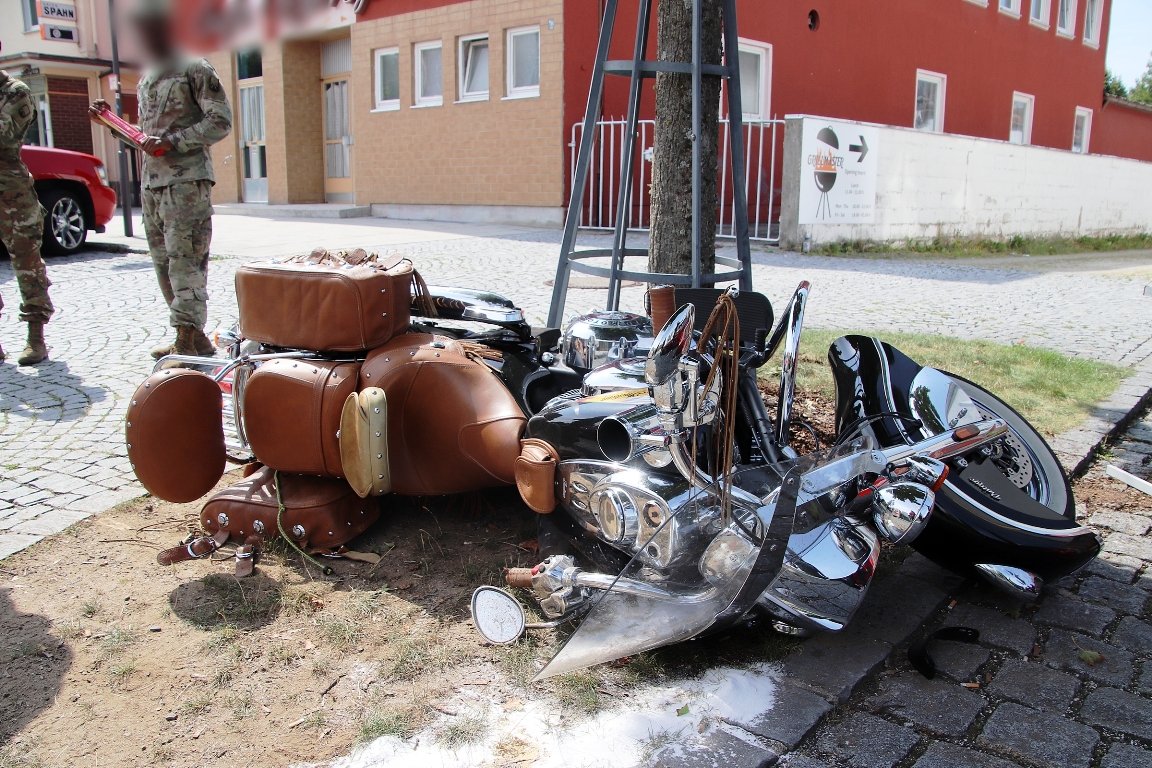 Unfall Motorrad Grafenwöhr