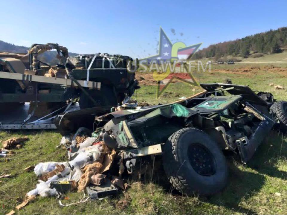Hohenfels, Jeep, Crash, Humvee, Luftlandeübung, U.S. Army