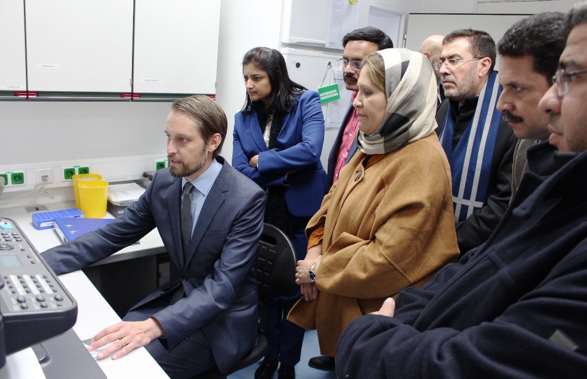 Besuch aus Katar Klinikuen Nordoberpfalz AG Weiden