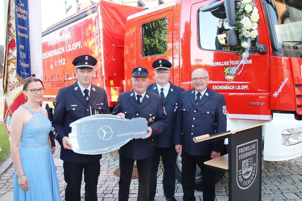 Fahrzeugweihe Feuerwehr Eschenbach