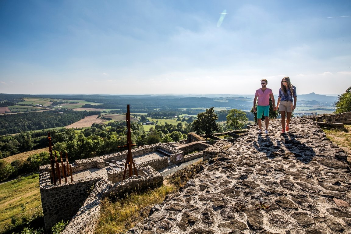 Burgruine Waldeck, Tourismus Ostbayern oberpfälzer Wald