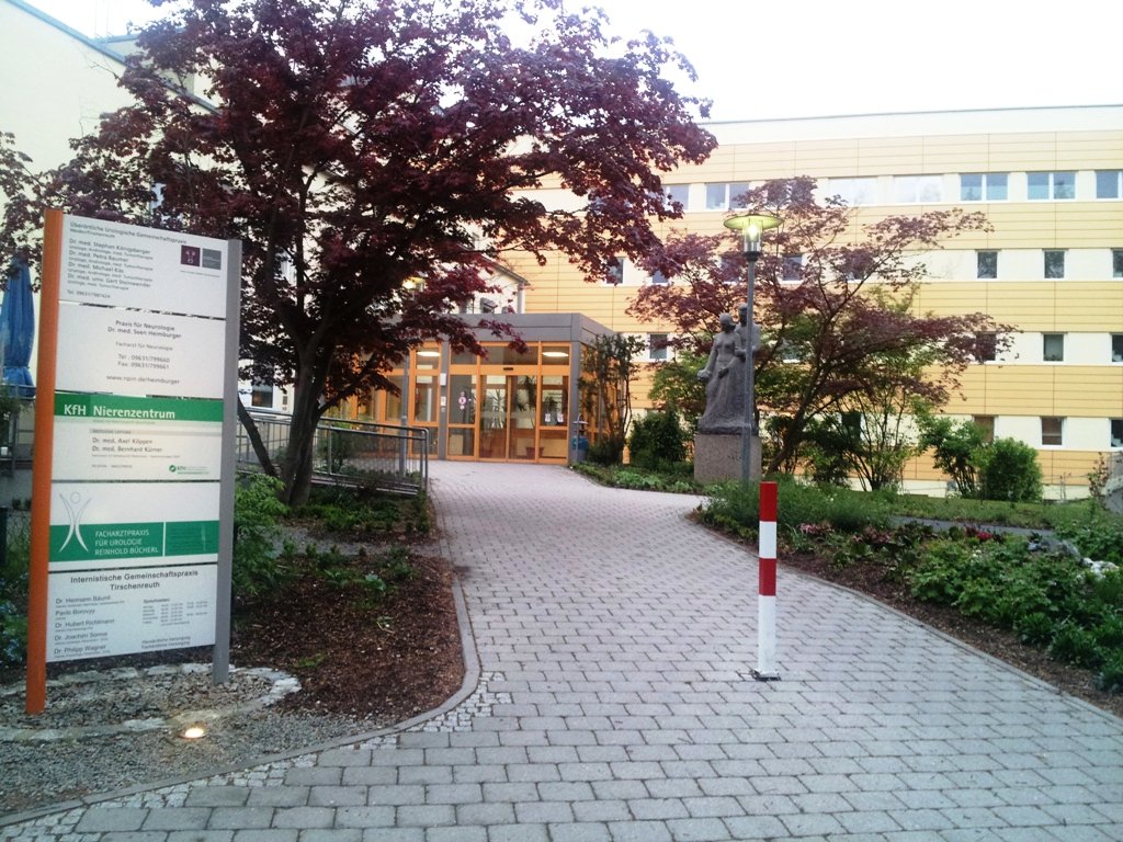 Krankenhaus Tirschenreuth, Eingangsbereich