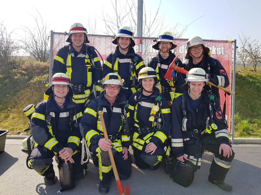 Feuerwehr Parkstein Atemschutzleistungswettbewerb in Schierling