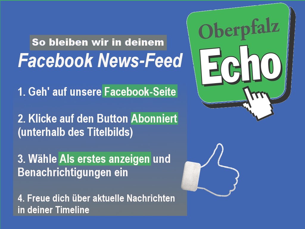OberpfalzECHO Facebook Abonnieren