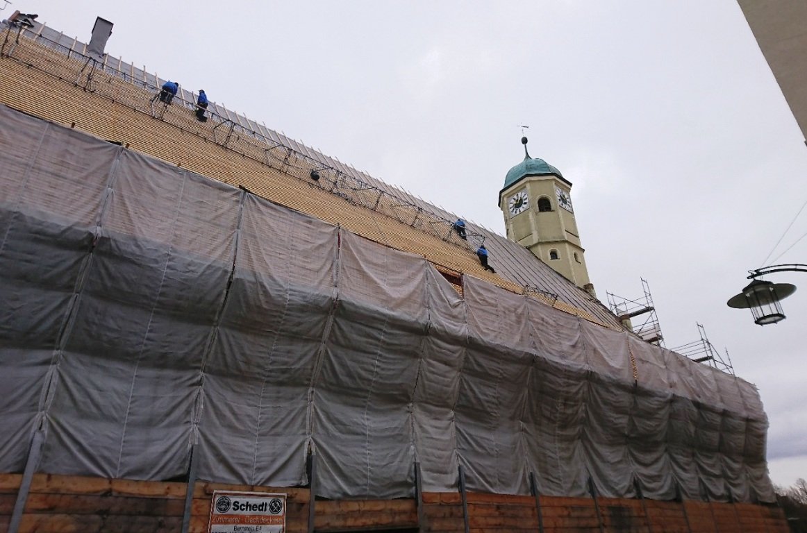 Sanierungsarbeiten Altes Rathaus Weiden Bild Schmieglitz