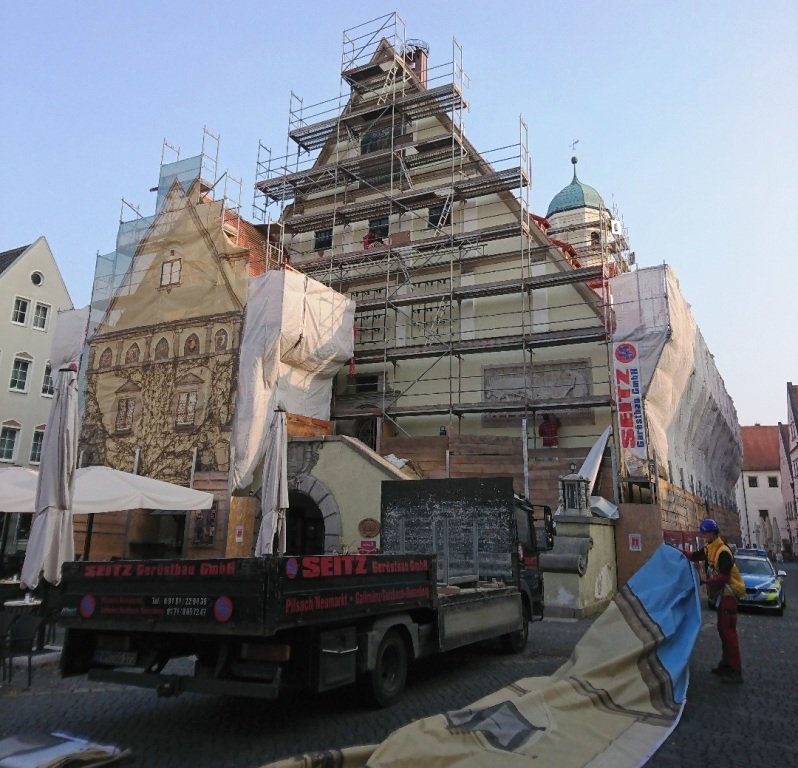 Altes Rathaus Weiden Sanierung lässt tief blicken