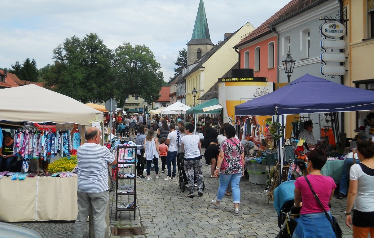 Annamarkt Altstadt Grafenwöhr Marktplatz