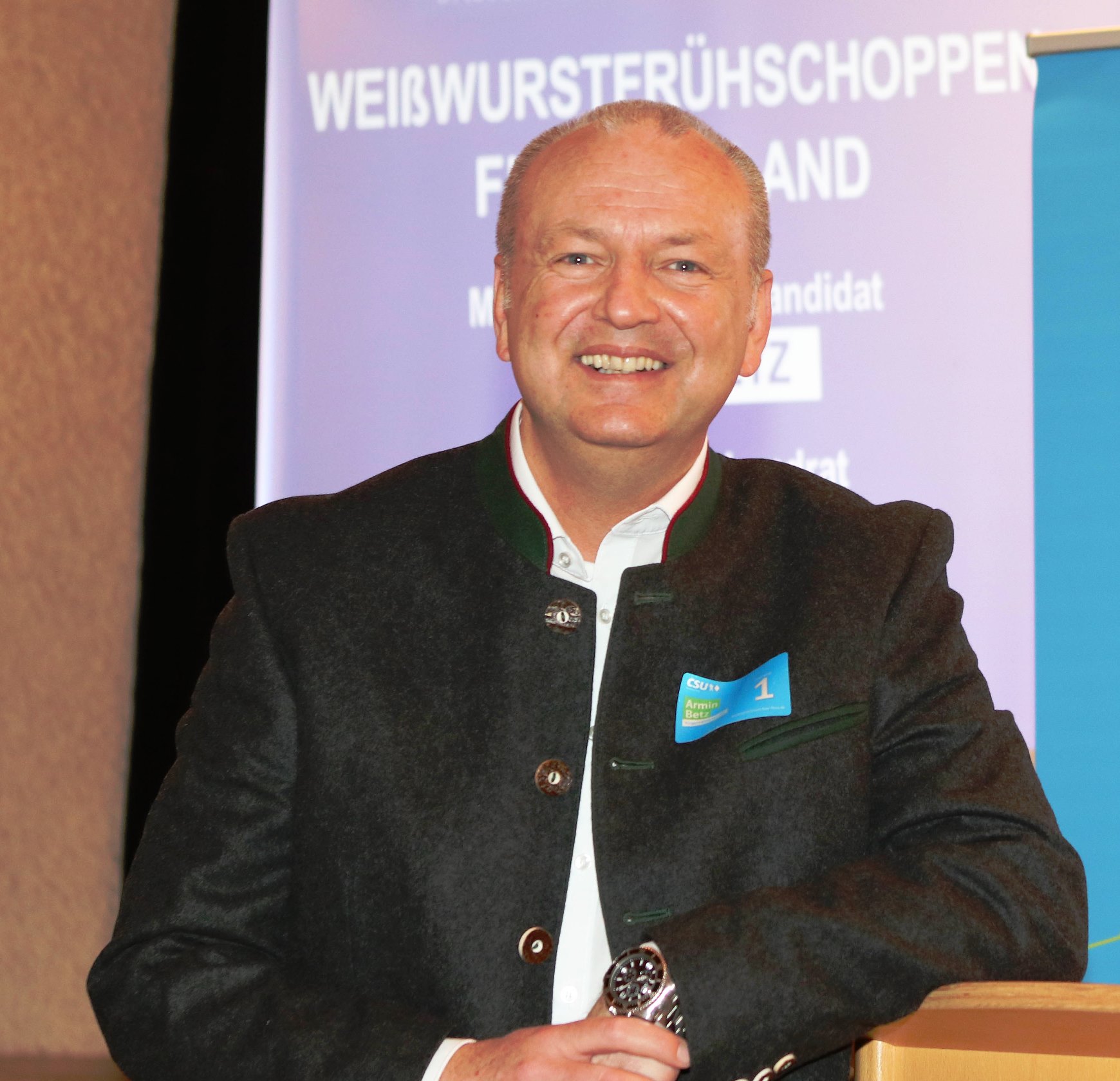 Armin Betz Bürgermeisterkandidat Floß