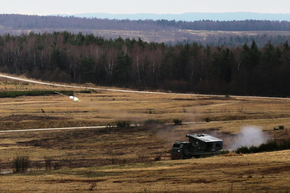 Artillerieübung Grafenwöhr NATO (1)
