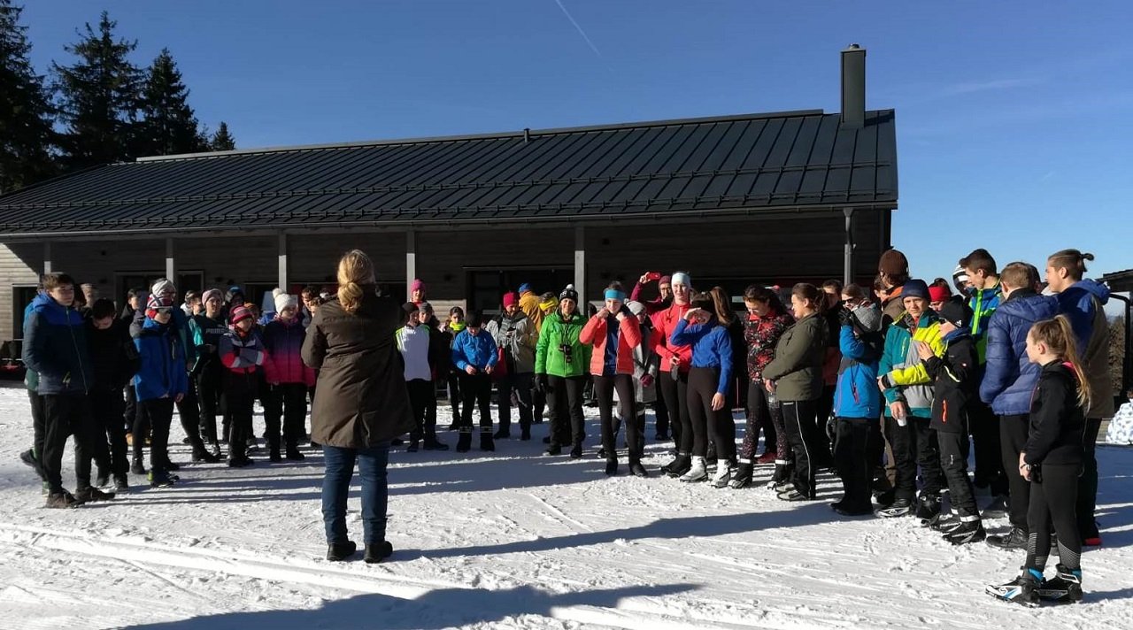 Bärnau_Silberhütte_Bezirksfinale Skilanglauf der Schulen_3