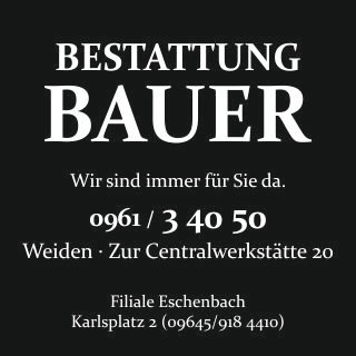 Logo Banner-Bestattung Bauer-Adressinformationen