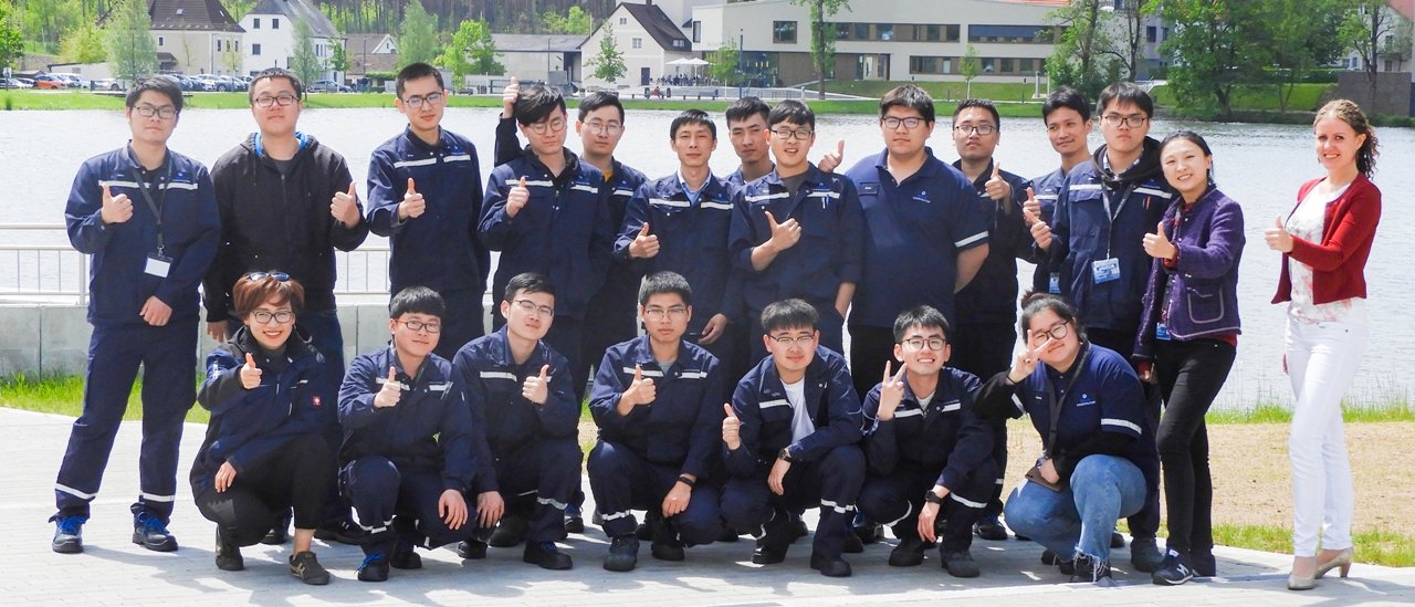 Berufsausbildung BHS ÜBZO unterstützt in China
