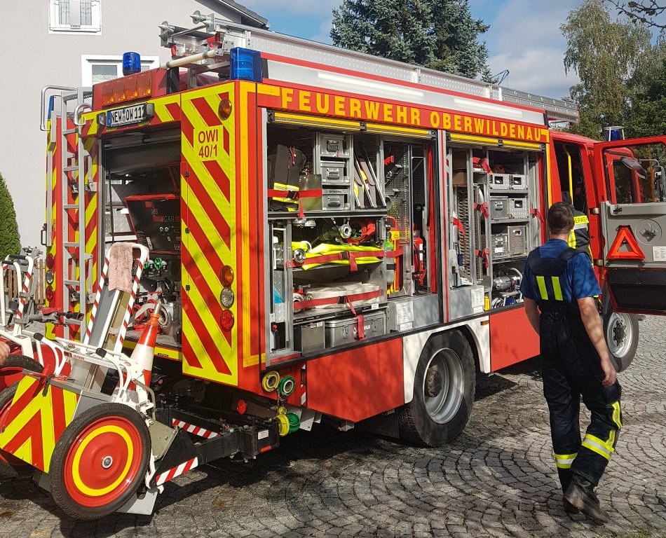 Brand Feuer Feuerwehreinsatz Unterwildenau 11
