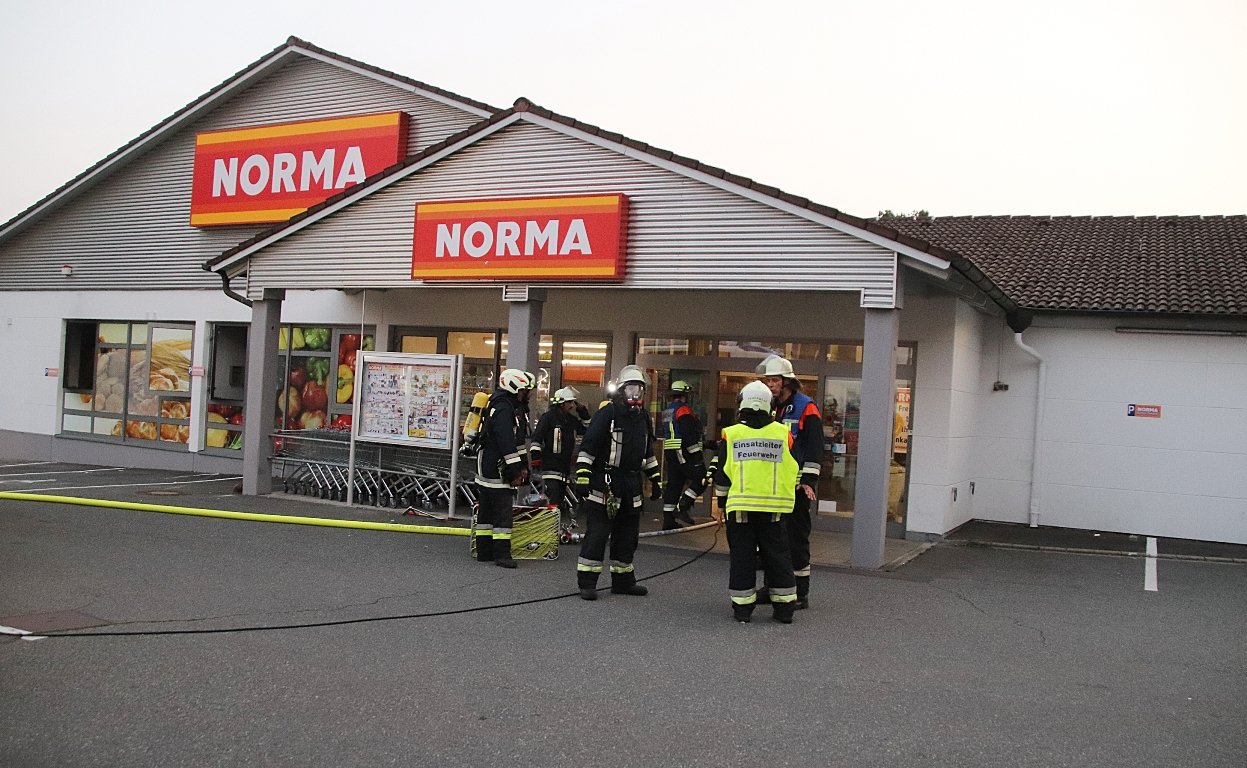Brand Norma Grafenwöhr Feuerwehr Feuerwehreinsatz 1