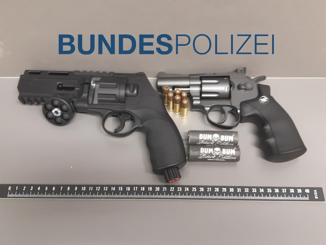 Waffen Böller Weihnachtsdienst Bundespolizei Waidhaus Waldsassen