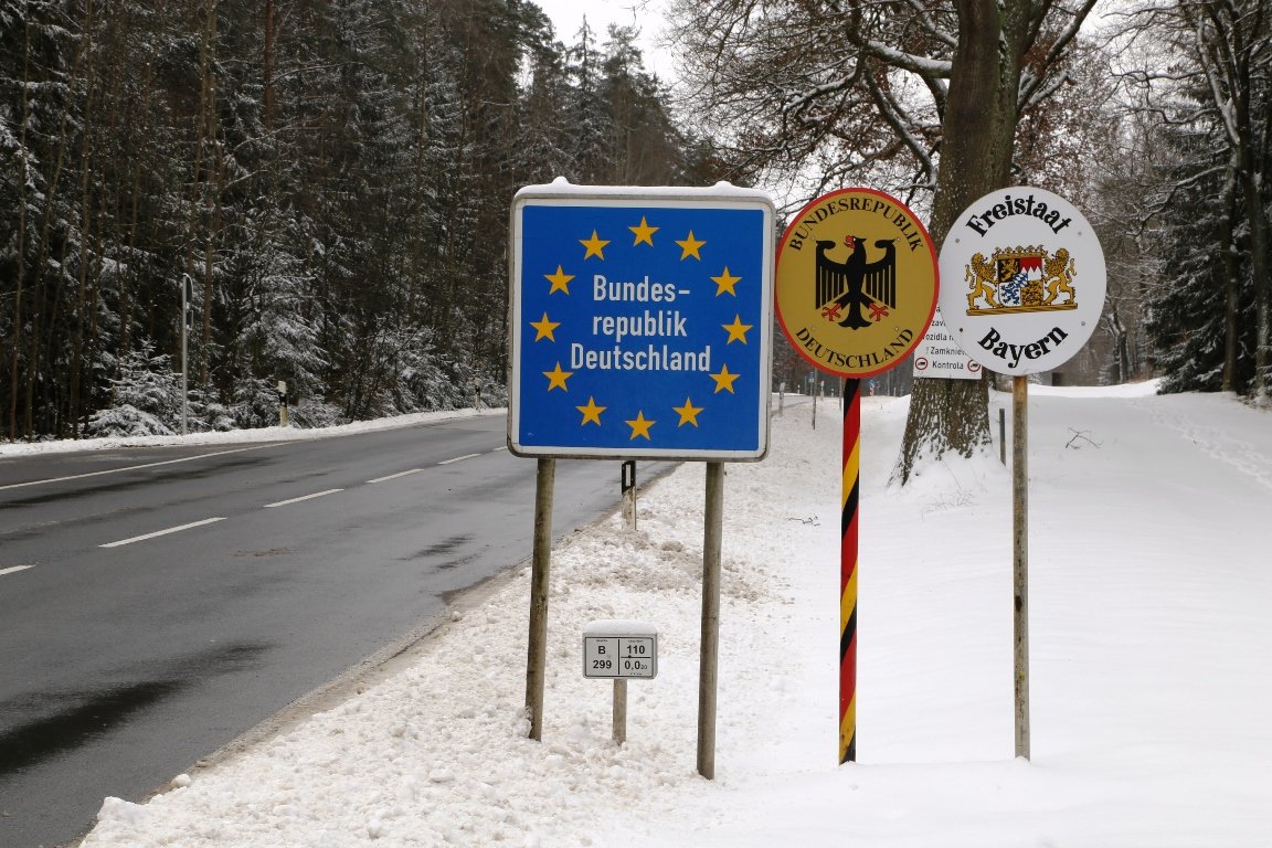 Corona Einreisekontrollen Waldsassen Tschechien Grenze Kontrolle (6)