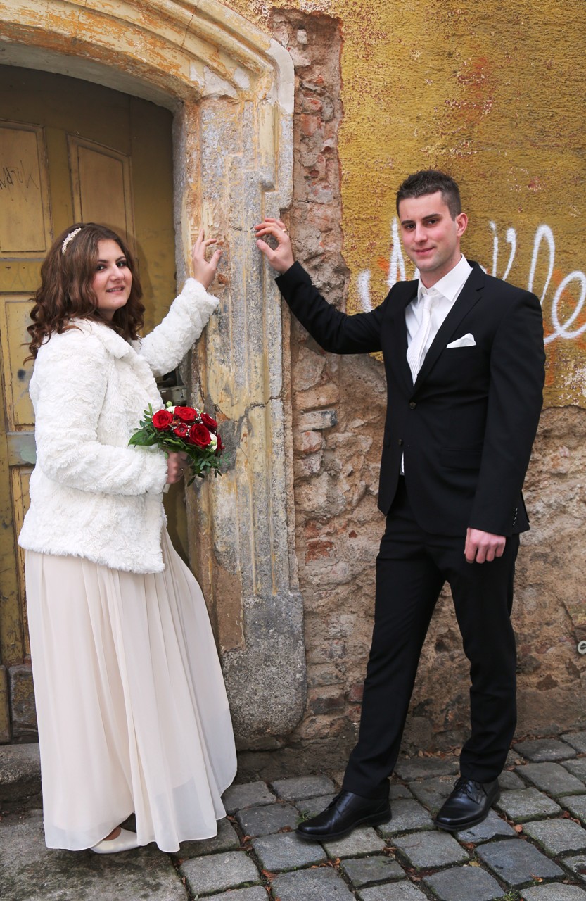Olga Zermal und Julian Meier haben am 19. Dezember in Weiden geheiratet.