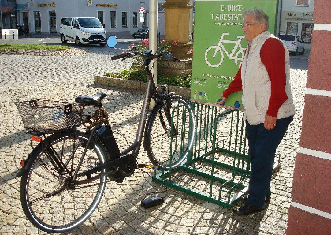Mitterteich E-Bike Ladestation