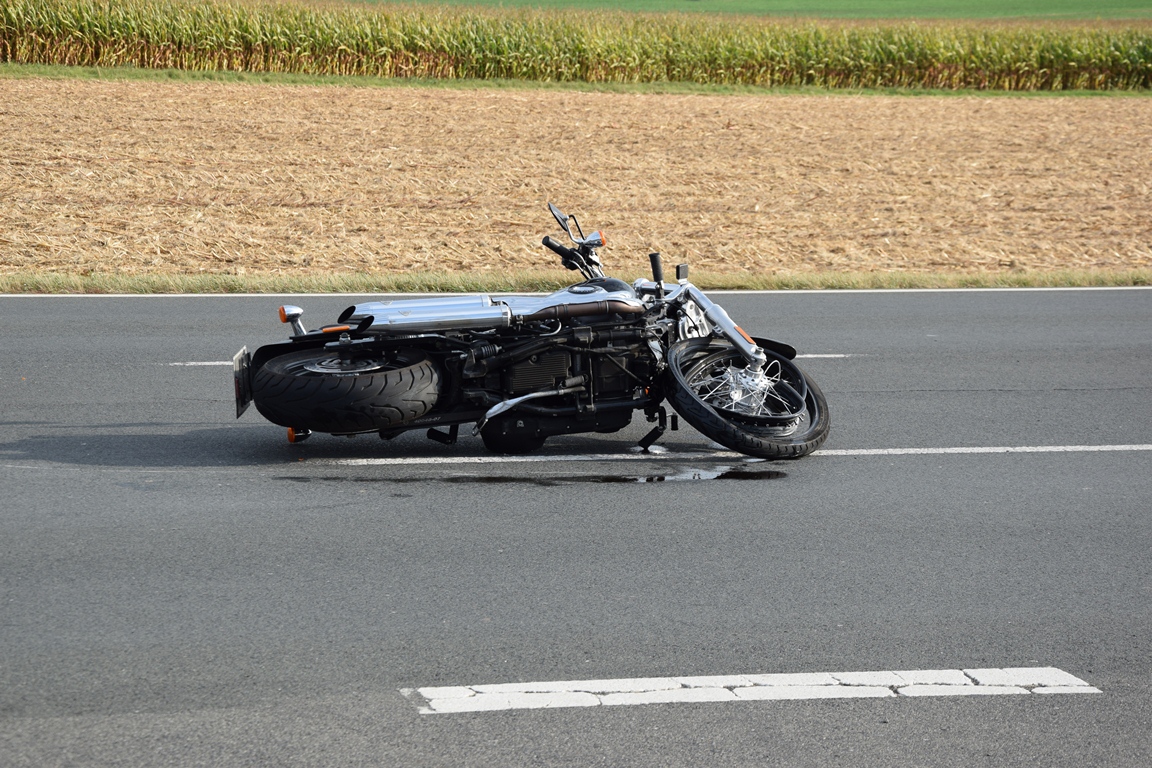 Unfall  Mallersricht Motorrad