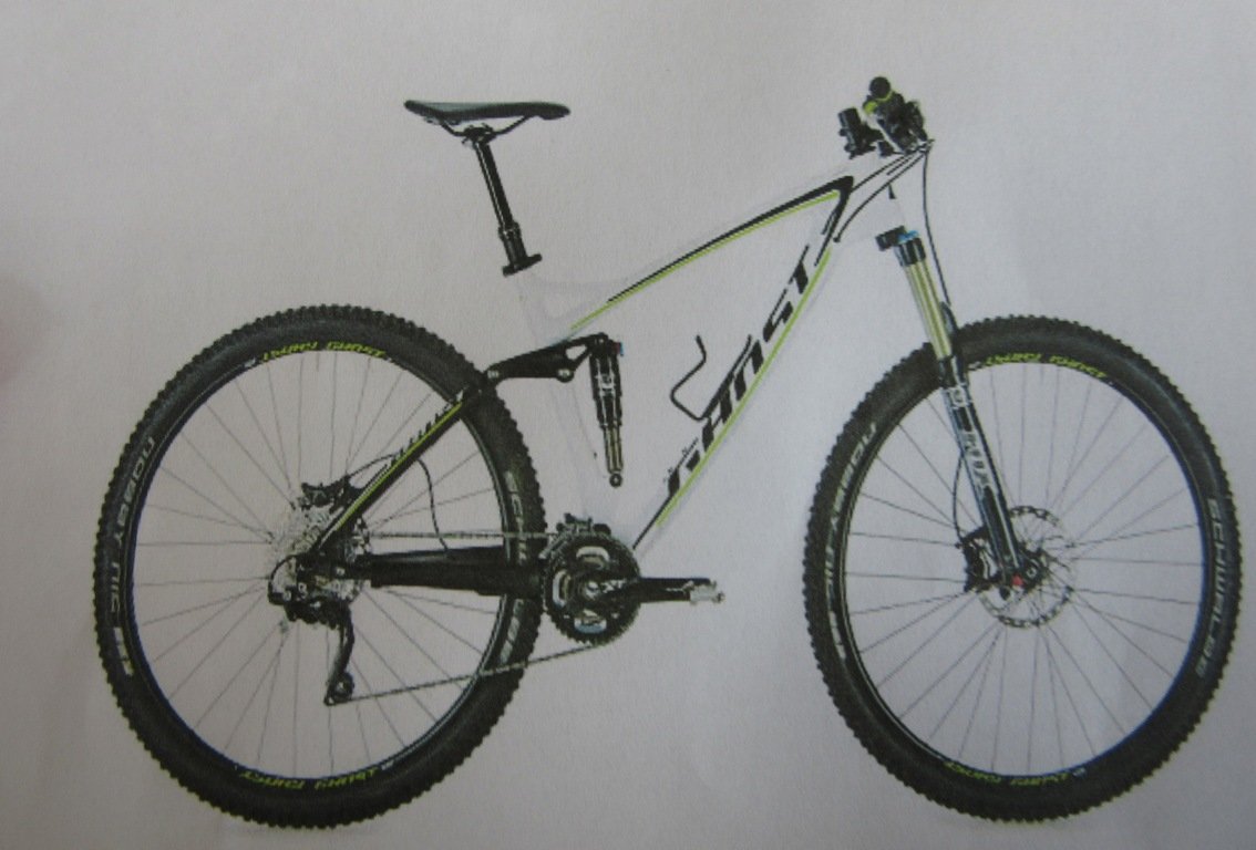 Ein Mountainbike wie abgebildet verschwand aus einem Carport in Luhe-Wildenau. Der Besitzer (13) erstattete Anzeige.