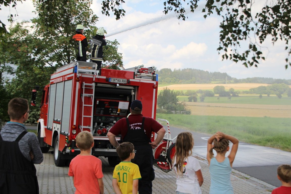 Ferienprogramm Kulmain, Kinder, Feuerwehr (14)