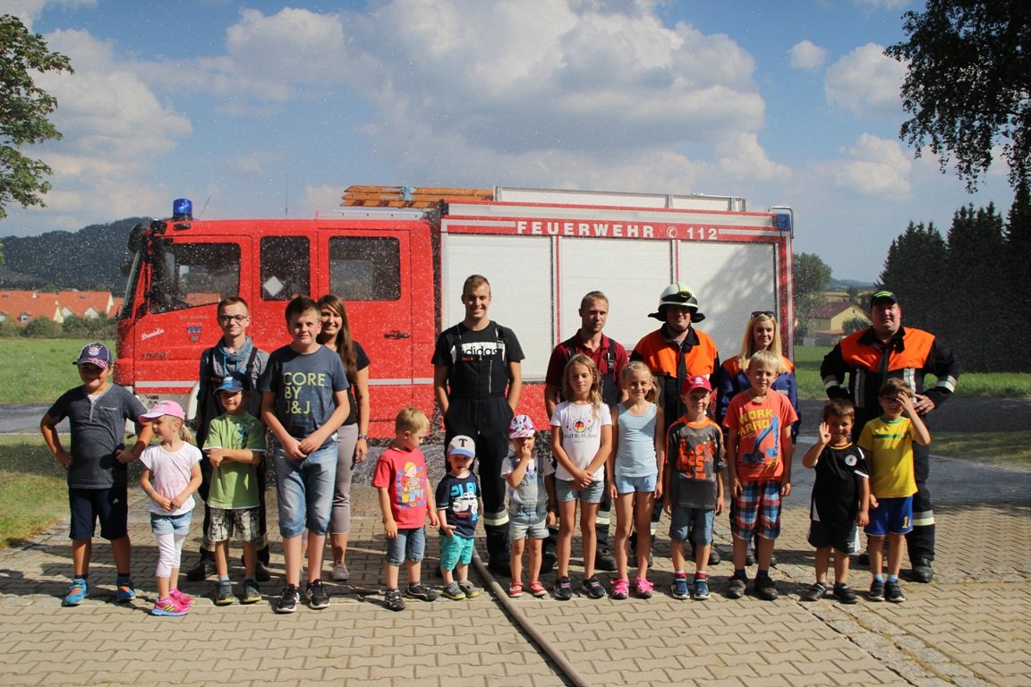 Ferienprogramm Kulmain, Kinder, Feuerwehr (15)