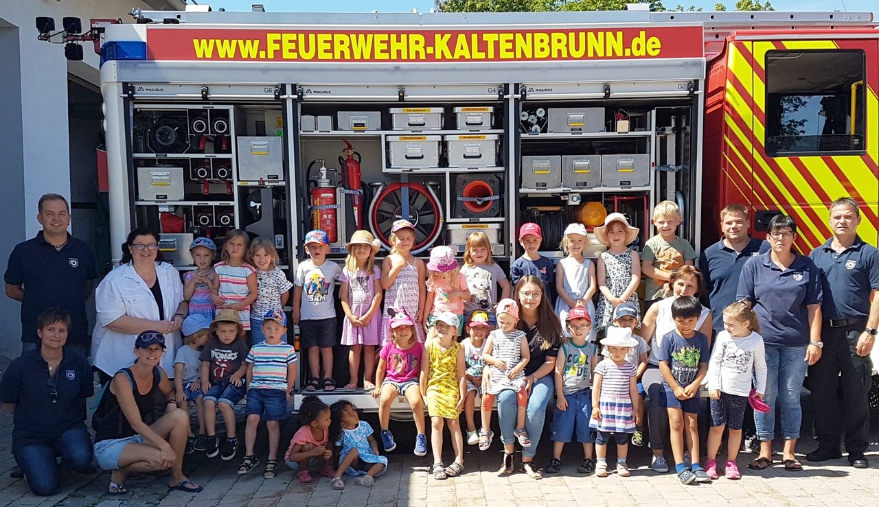 Feuerwehr Kaltenbrunn Branderziehung 1