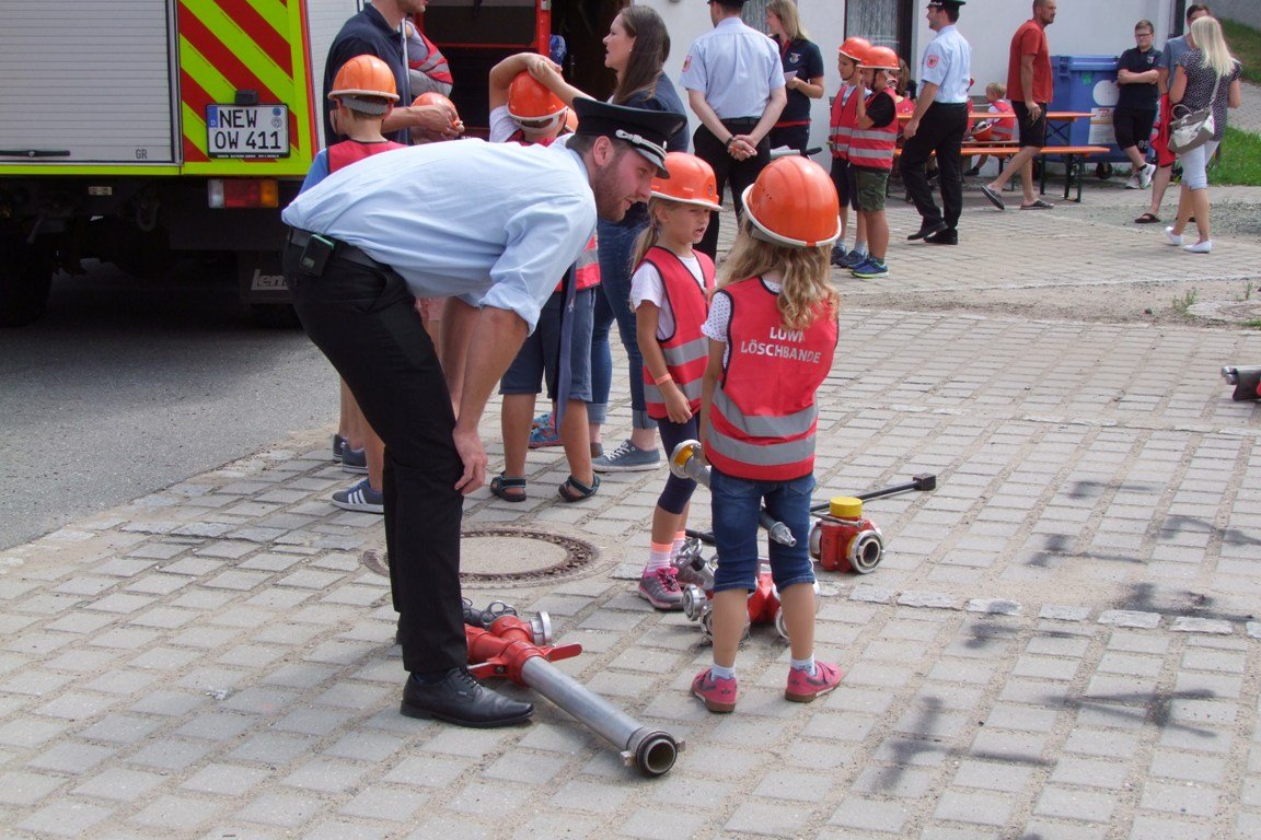 Feuerwehr Luhe Kinderlöschbande Kinderflamme Feuerwehrprüfung 3