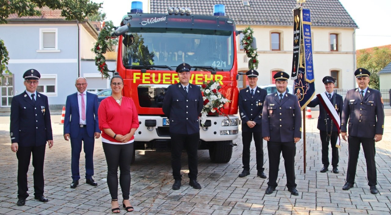 Feuerwehr Schwarzenbach Einweihung neues Fahrzeug Einsatzfahrzeug Melanie 1