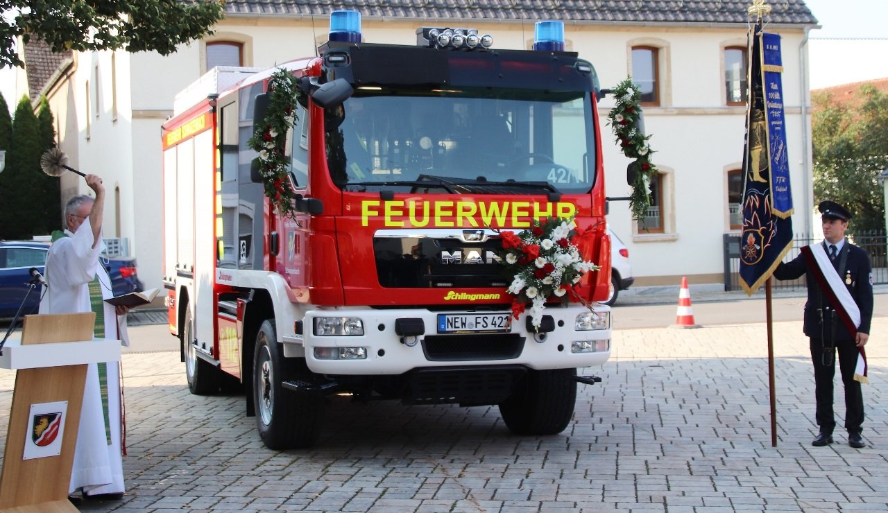 Feuerwehr Schwarzenbach Einweihung neues Fahrzeug Einsatzfahrzeug Melanie 2