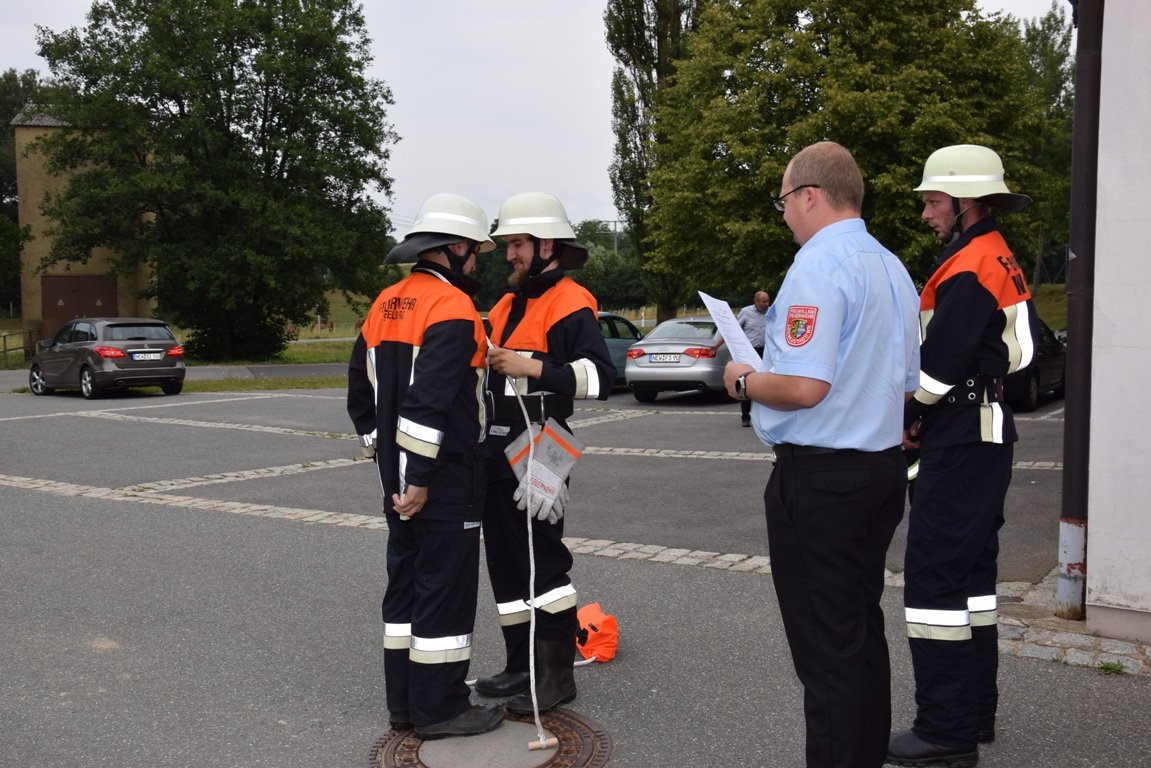 Feuerwehr Waldthurn Pilotprojekt Übung - Leistungsabzeichen 2