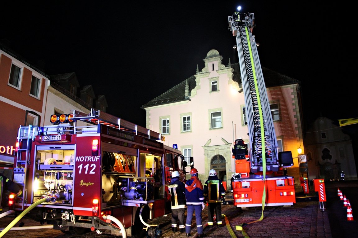 Feuerwehreinsatz Eschenbach Stadtberg FeuerwehrÜbung (1)
