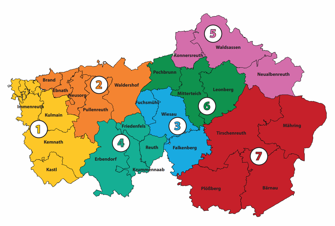Hausärzte Gebiete Landkreis Tirschenreuth