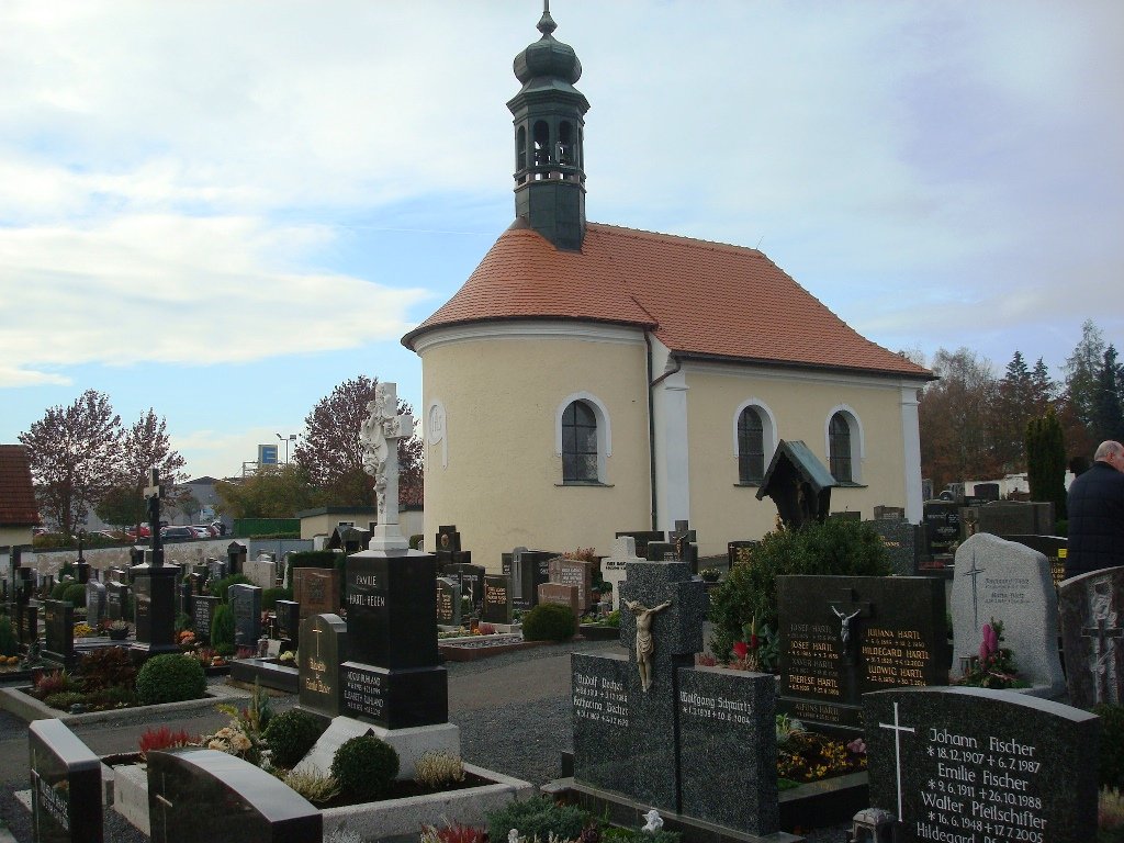 Friedhofskapelle in Mitterteich. 