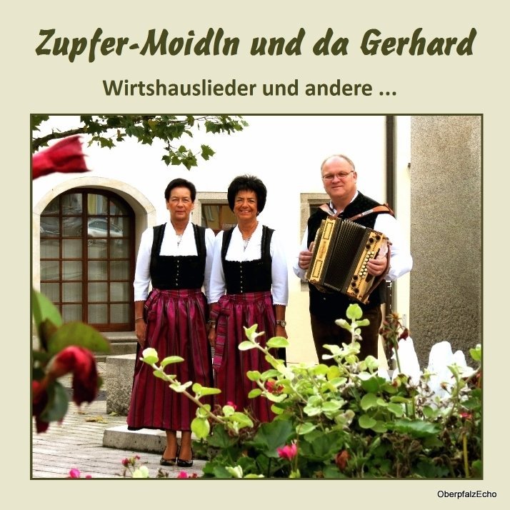 Front CD Zupfer-Moidla und da Gerhard 2015