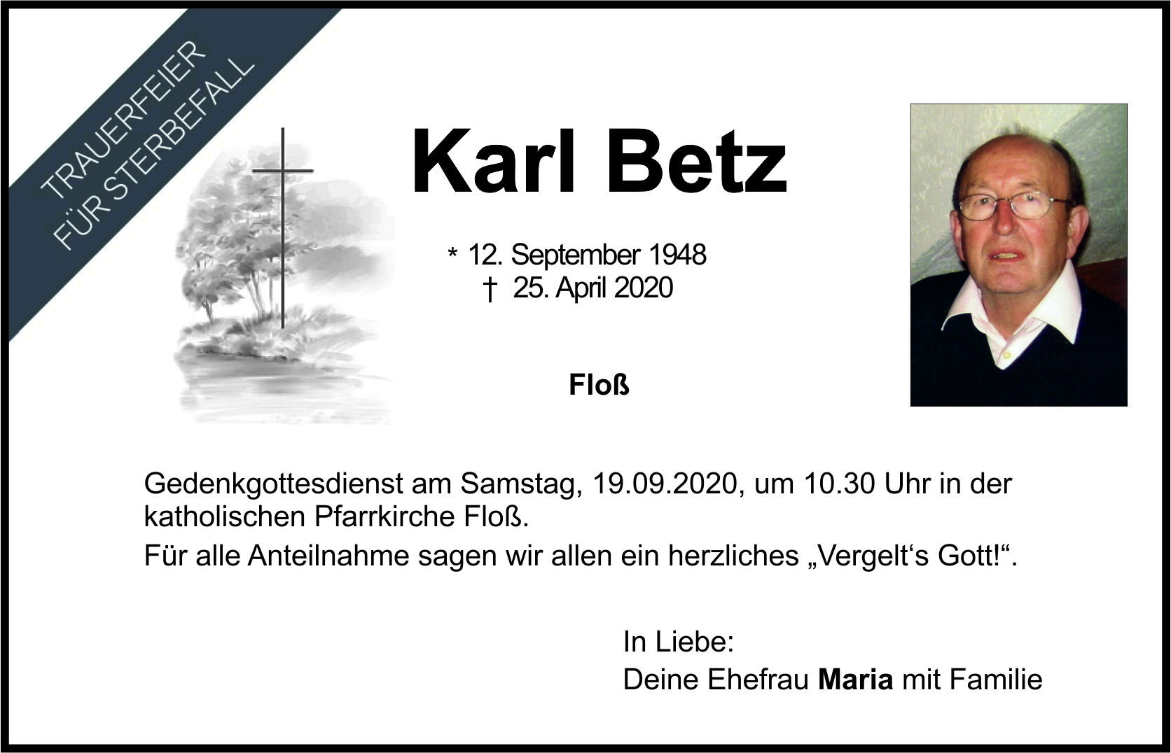 GA Karl Betz, Floß