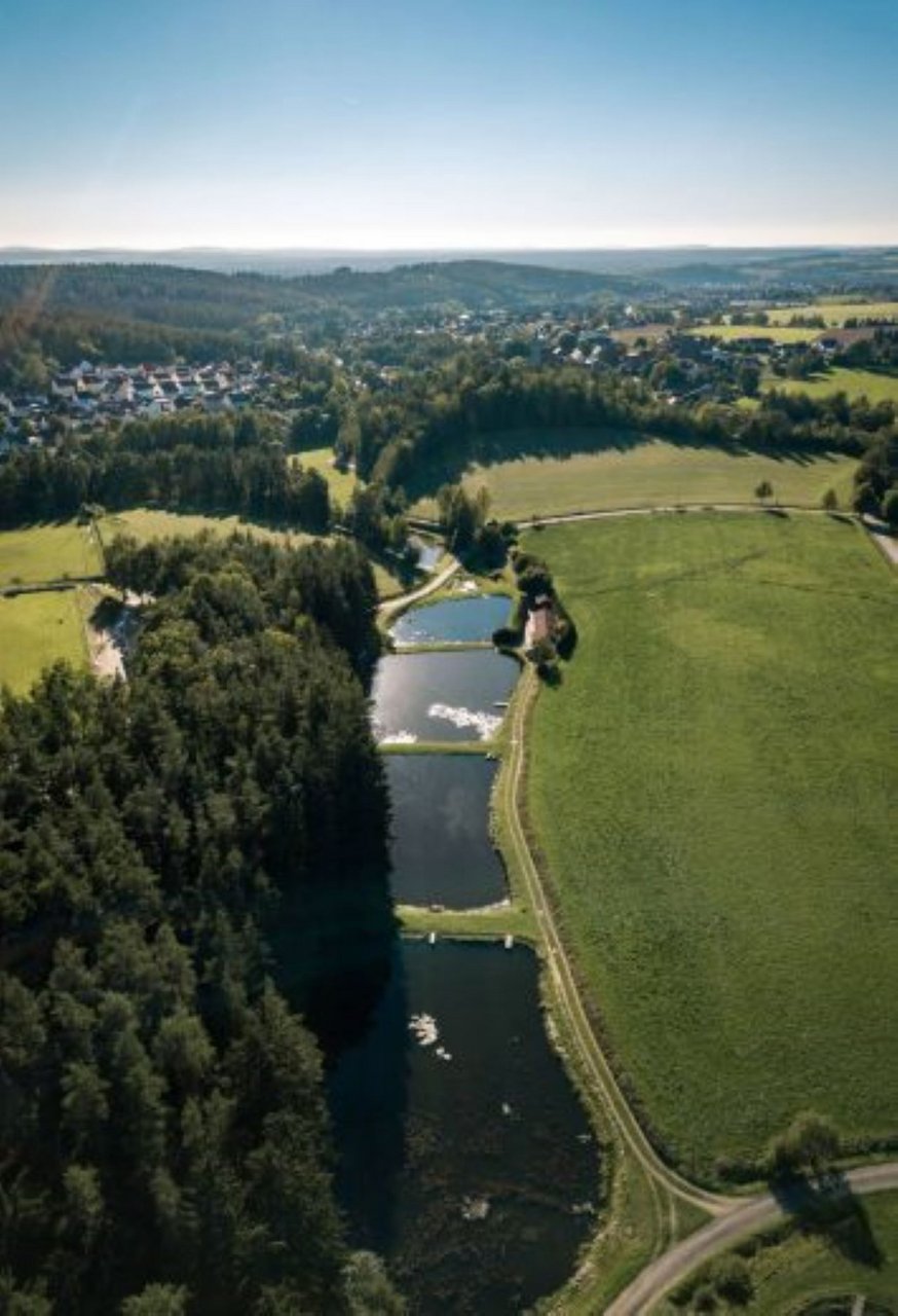 Die direkte Anbindung an frisches Quellwasser stellt eine sehr hohe Wasserqualität sicher. Bild: Landkreis Neustadt/WN