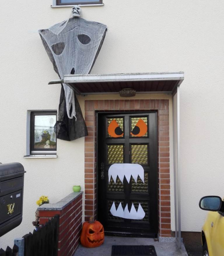 Halloween-Deko in Eschenbach