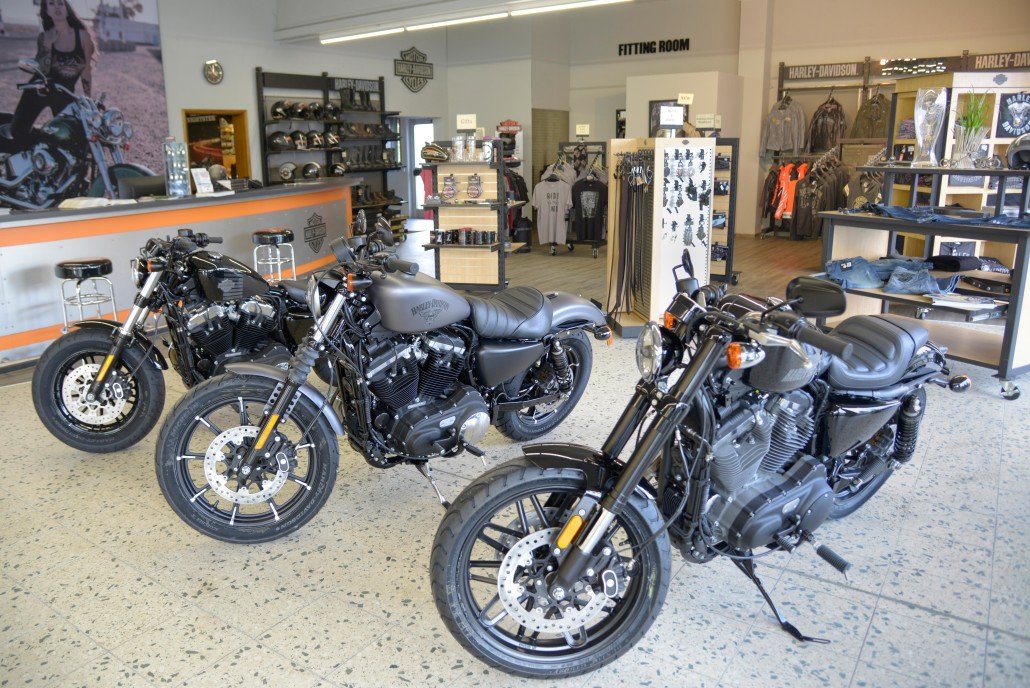 Harley Davidson Motorrad Bike Geschäft Motorradladen Marktredwitz Popp Service KG Bild Homepage2
