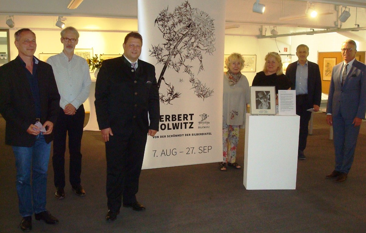 Herbert Molwitz Ausstellung Mitterteich Schönheit Silverdistel 8