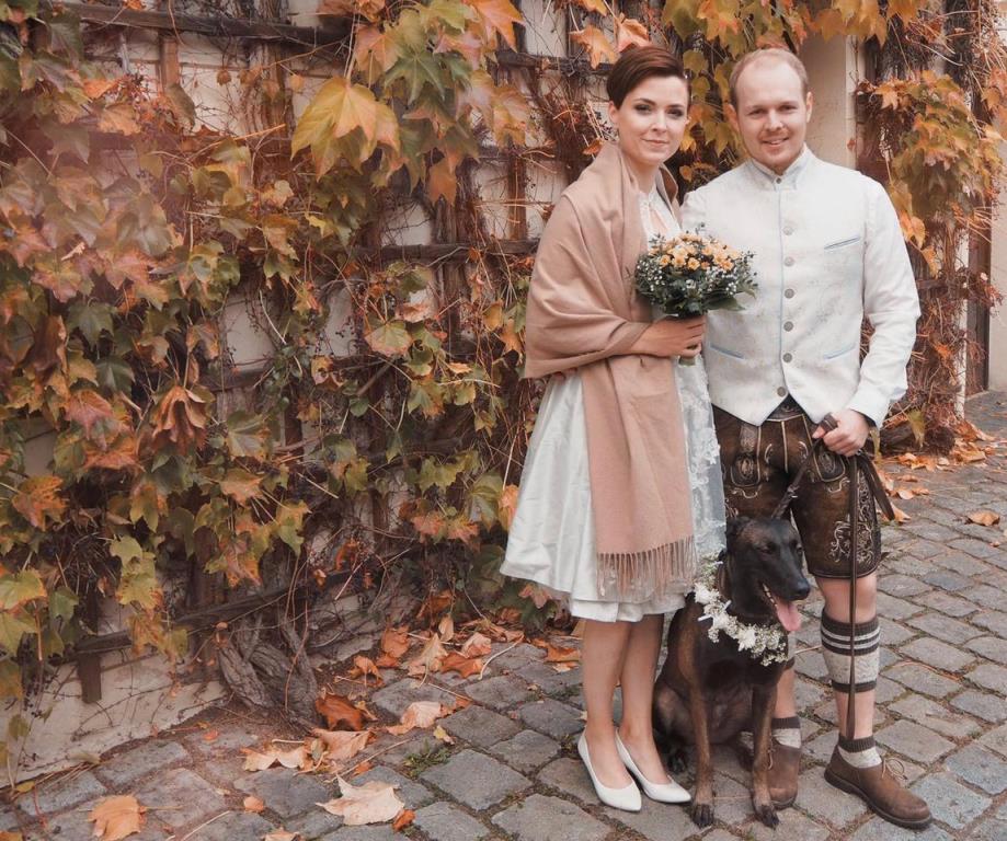 Johanna und Valentin haben am 13. November geheiratet. Bild: privat 