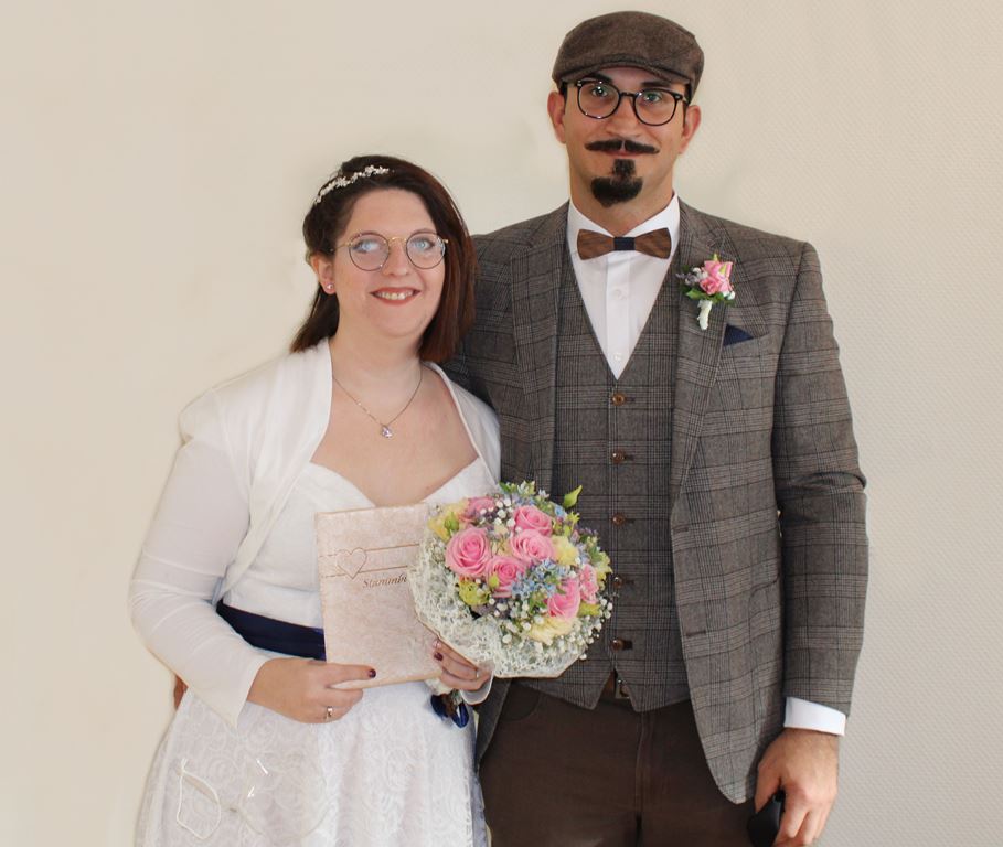 Daniela und Marco haben am 14. November 2020 geheiratet! Bild: Standesamt Erbendorf
