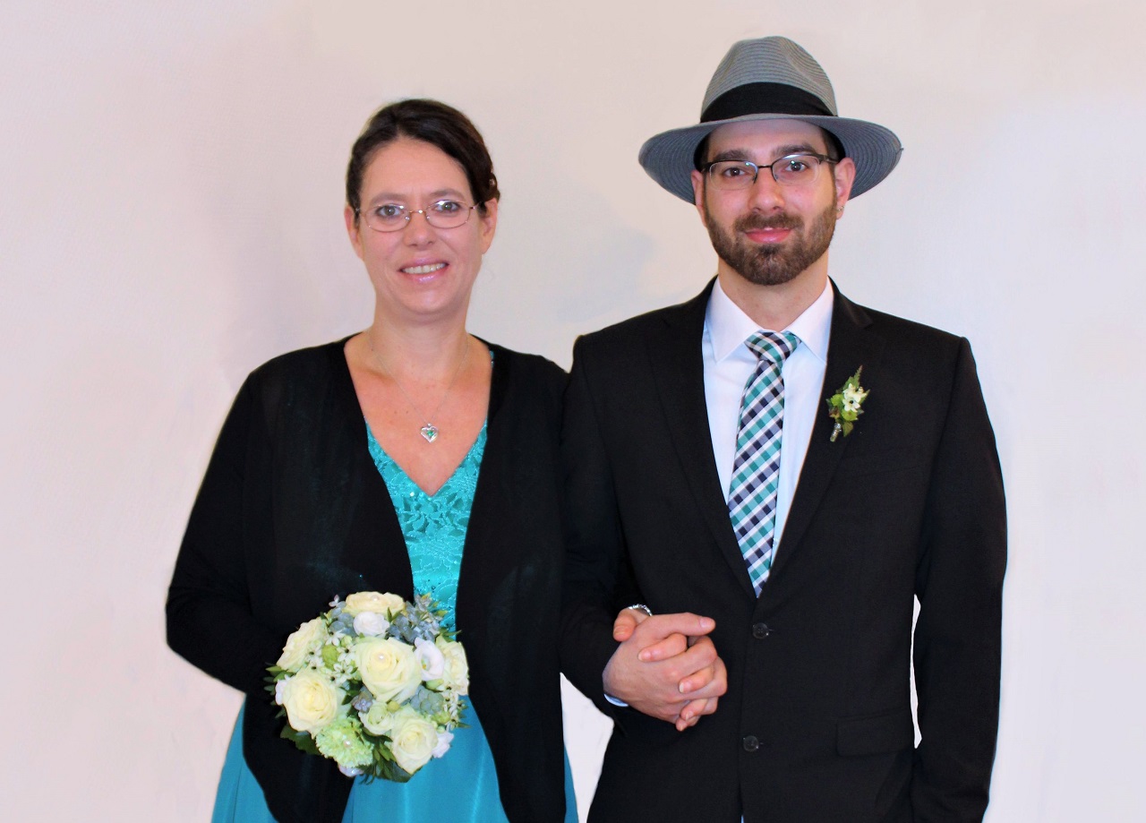Daniela und Johannes haben am 10. November geheiratet. Bild: Standesamt Erbendorf. 