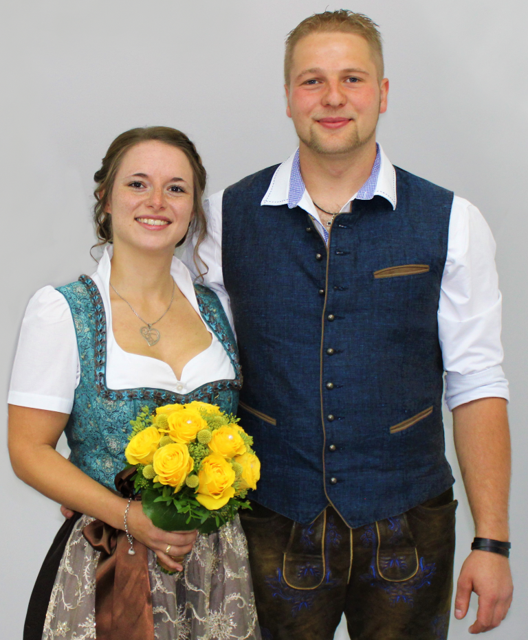 Christine Nikol und Michael Kastner haben am 11. September geheiratet! Bild: Standesamt Erbendorf 