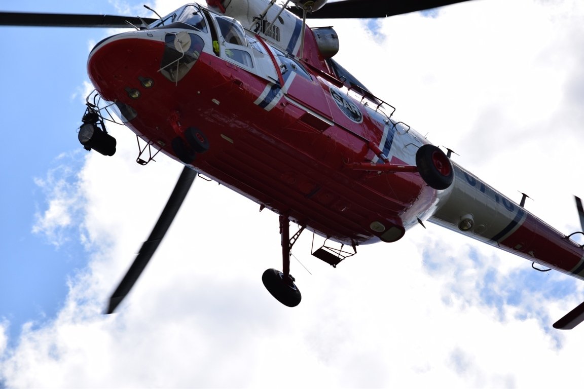 Hubschrauber Heli Helikopter Symbol Rettung