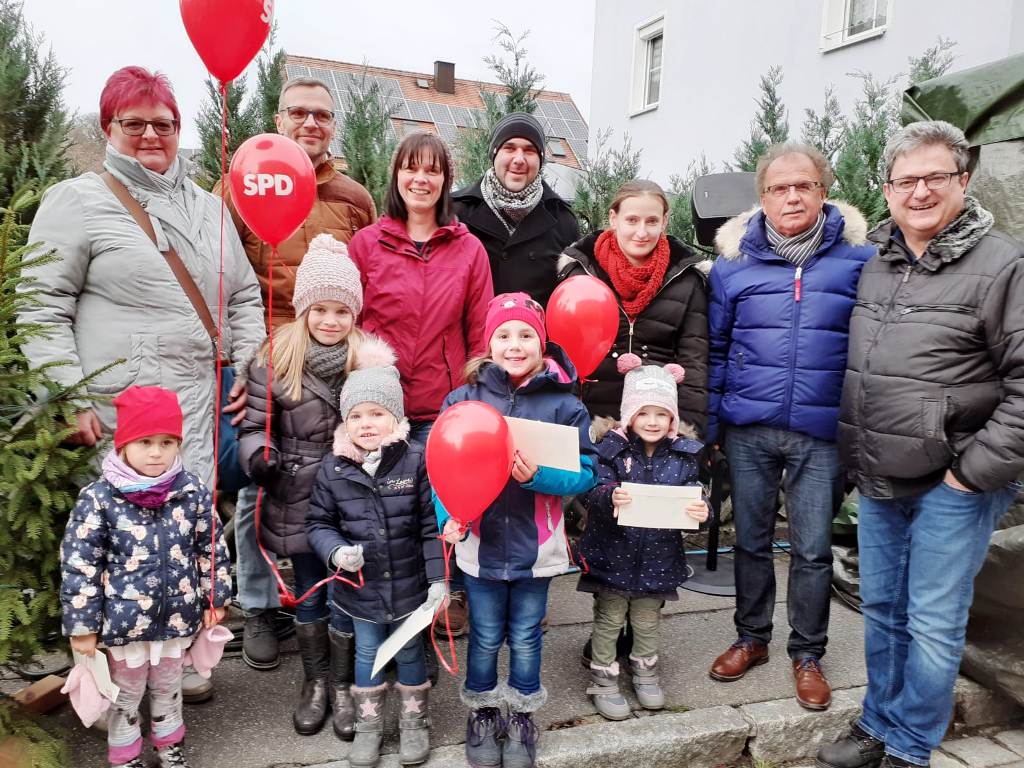 Preisverleihung Luftballons SPD Pressath