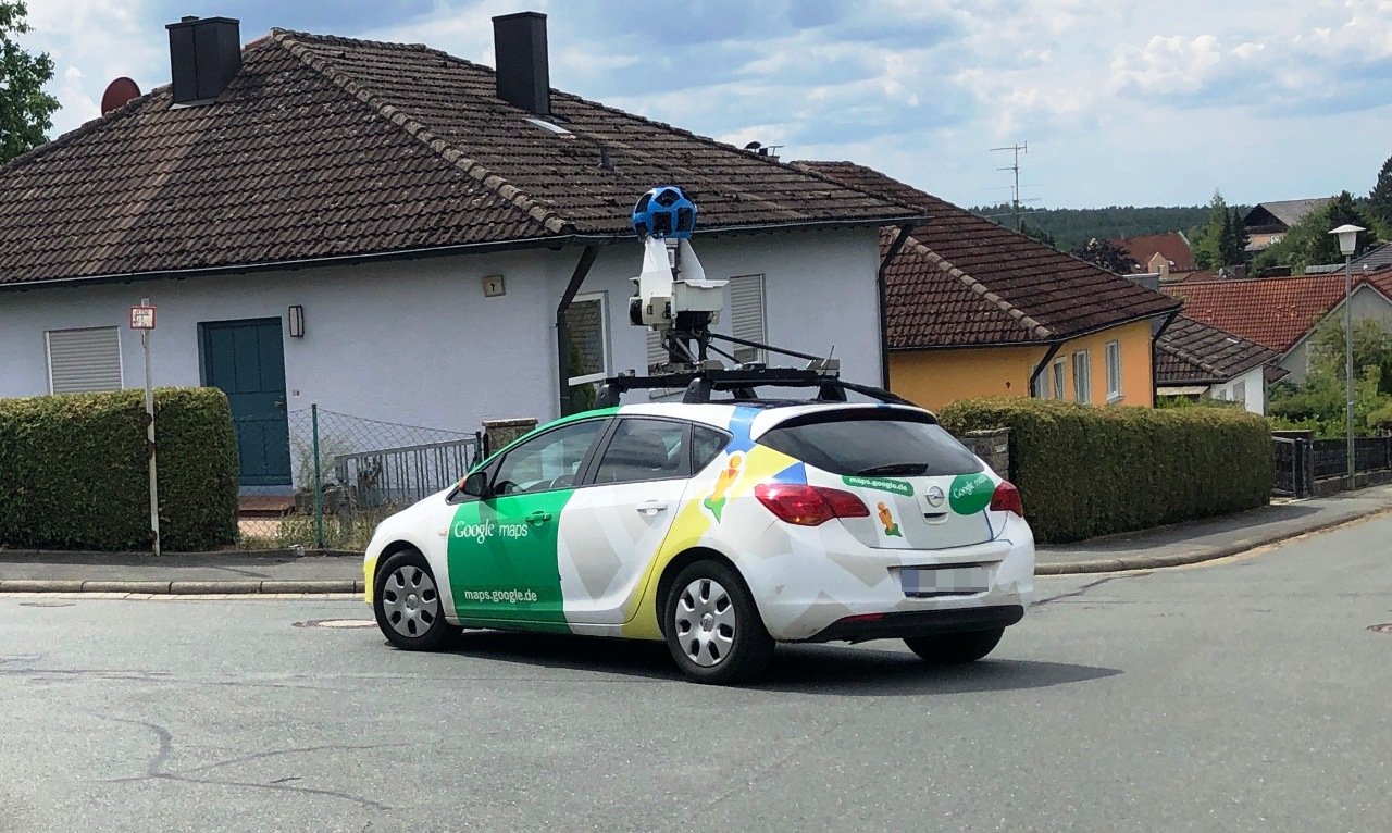 Google Street View Auto Parkstein