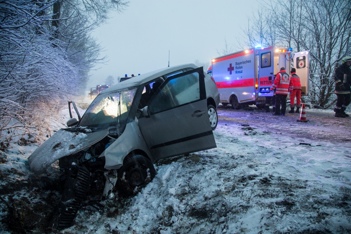 Verkehrsunfälle bei Schnee