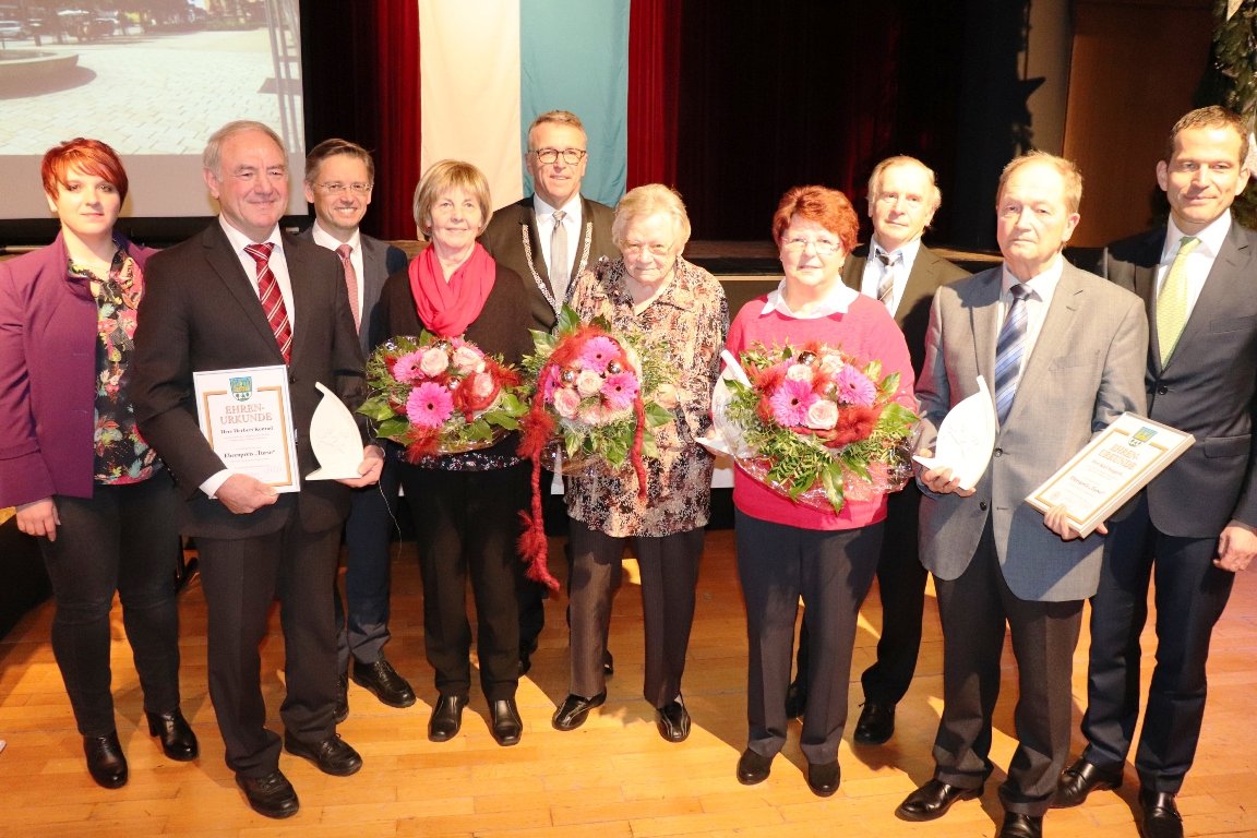 Turso Preisträger Neujahrsempfang Tirschenreuth